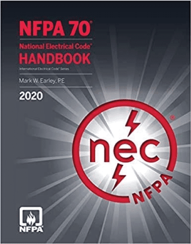 NFPA 70, 2020 NEC Code Book, National Electrical Code Handbook 2020 Edition (ISBN 9781455922901)