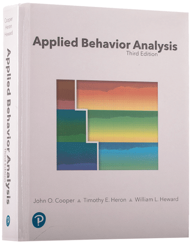 Applied behavior analysis 3rd edition by John Cooper, Heron, Heward | ISBN 9780134752556